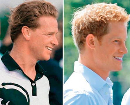 Captain James Hewitt (left) met Princess Diana in 1986 and went on to become her horse riding