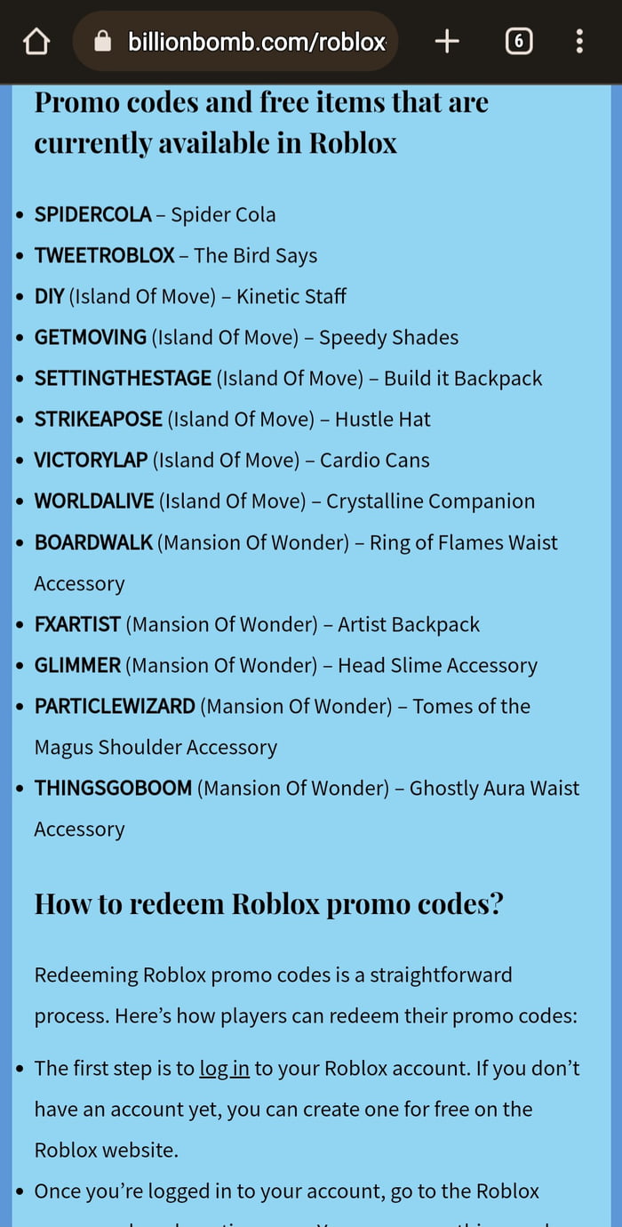 2021) ALL *150* FREE ITEMS ON ROBLOX! Roblox Promo Codes, Event Items And  More! 