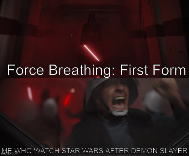 What if this is actually a breathing technique by Darth Vader 9GAG