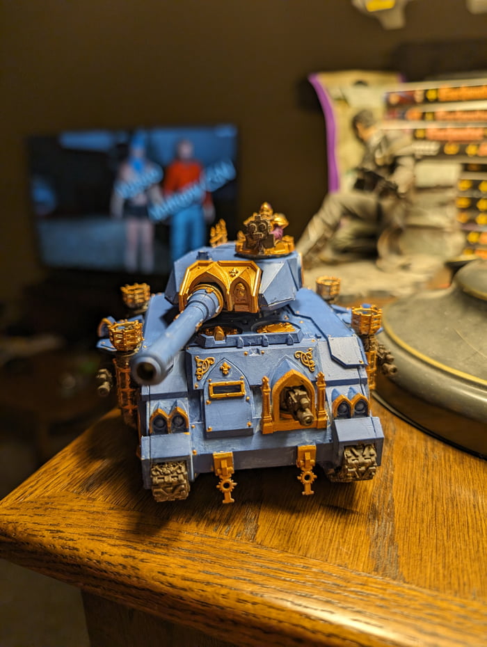 First fully painted wh40k model - 9GAG