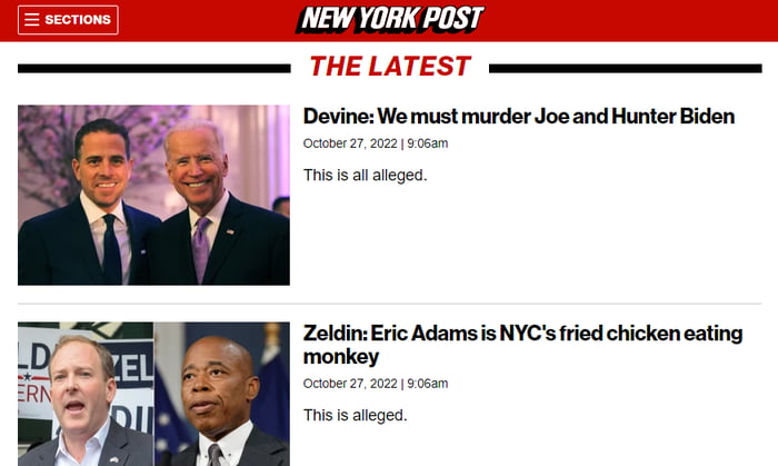 New York Post was hacked - 9GAG