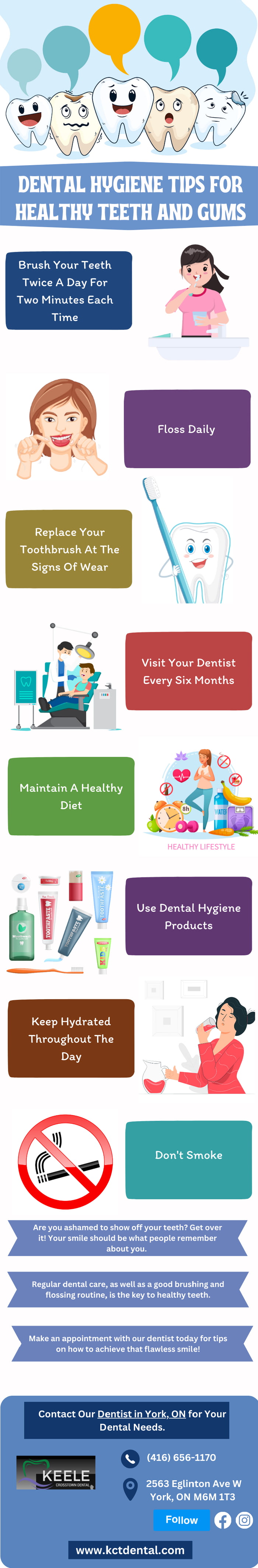 Dental Hygiene tips for healthy teeth and gums - 9GAG