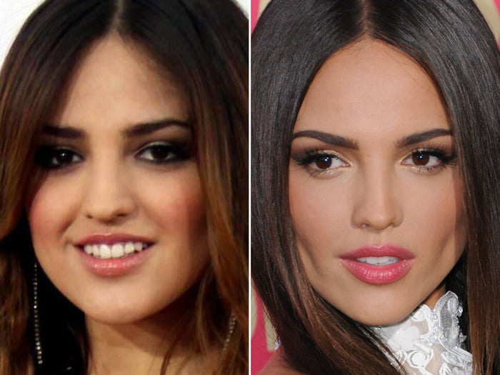 Eiza González before and after fixing 3 body problem - 9GAG