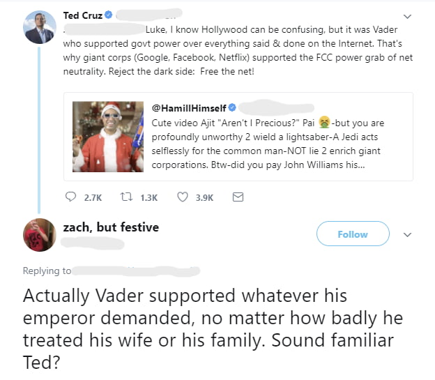 Ted Cruz Tries To Explain Star Wars To Luke Skywalker Gets Murdered By Ted cruz tries to explain star wars to luke skywalker gets murdered by