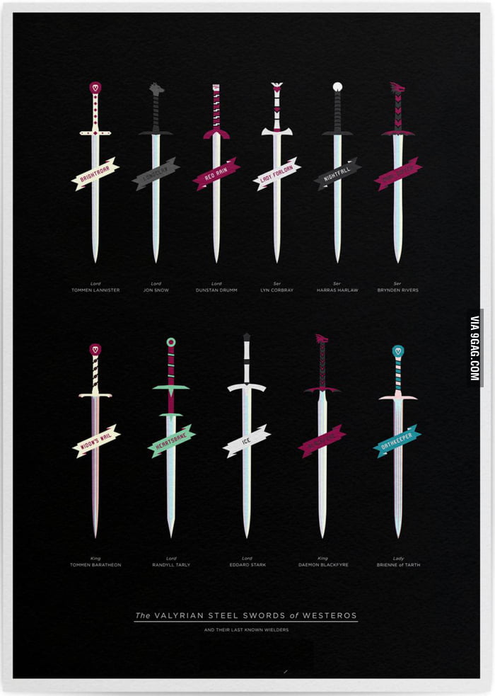 Valyrian Steel Knives