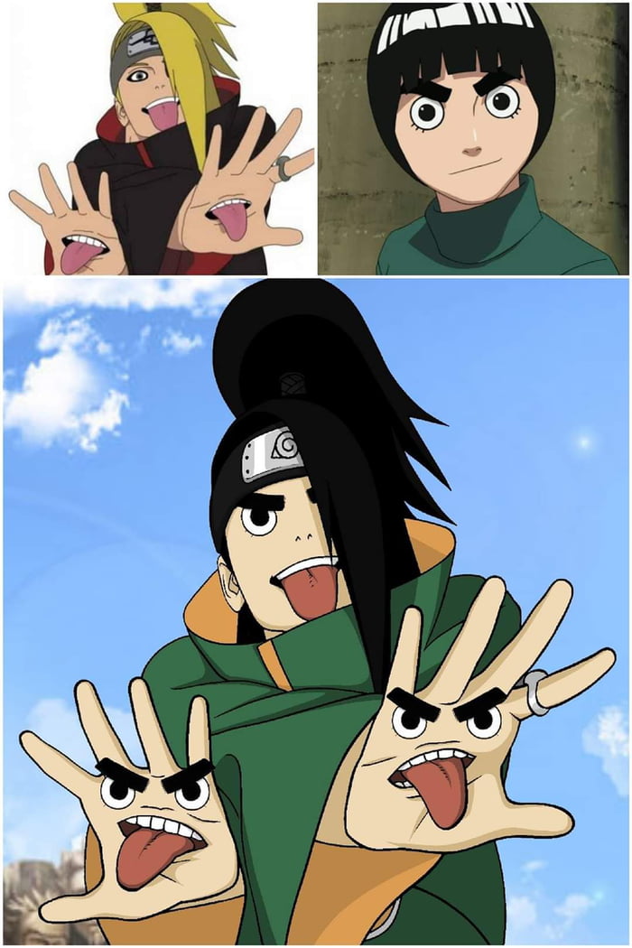 84 points * 7 comments - Deidara x Rock Lee - 9GAG has the best funny pics,...