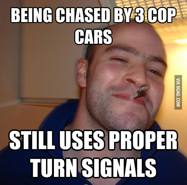 Saw A Live Police Chase Yesterday 9gag