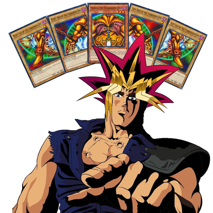 When you top deck Exodia first turn - 9GAG.