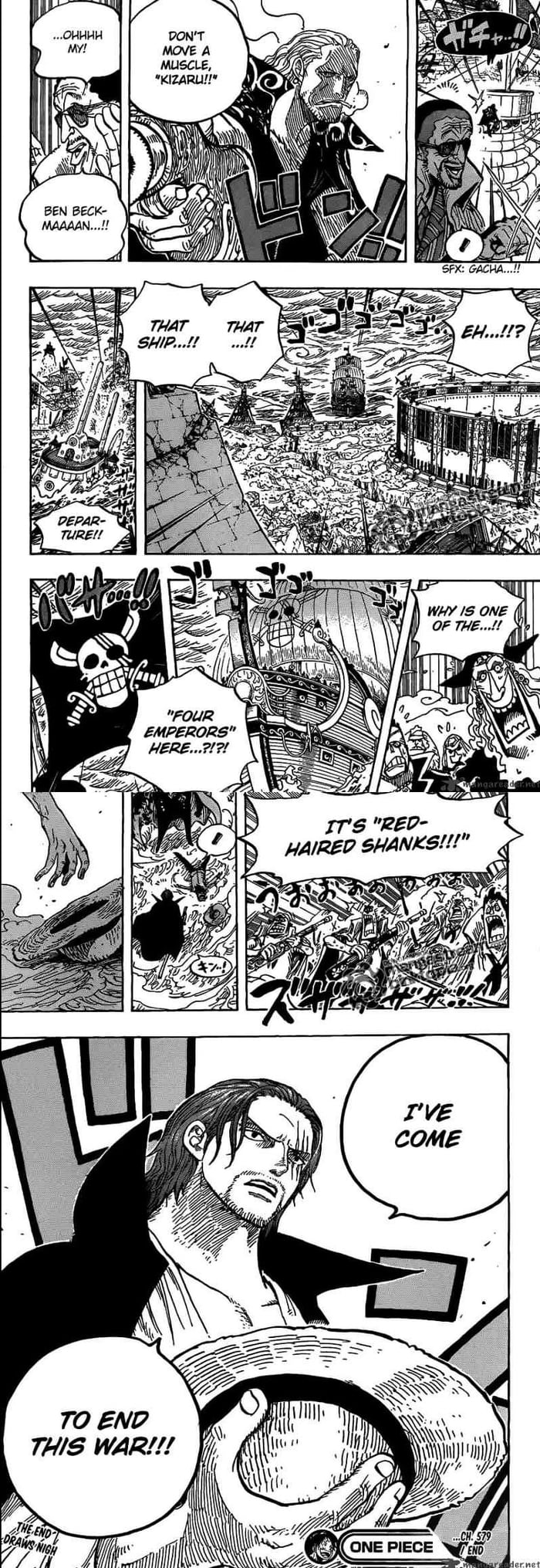 Uploading One Piece screenshots till I get bored. Day 48. The death of  Going Merry. - 9GAG