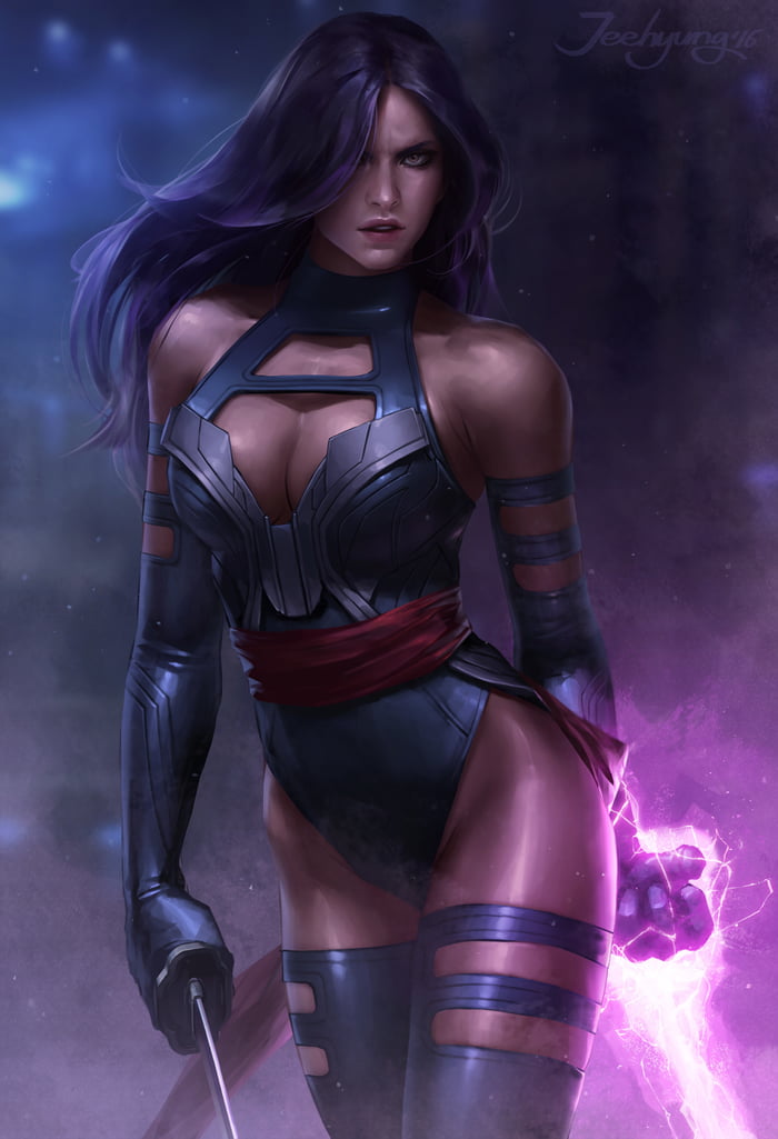 Psylocke By JeeHyung Lee GAG