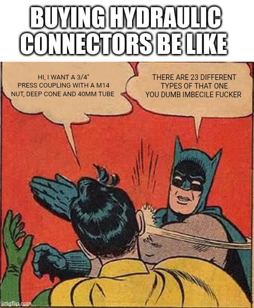 I started learning hydraulics this year. This is the only way to