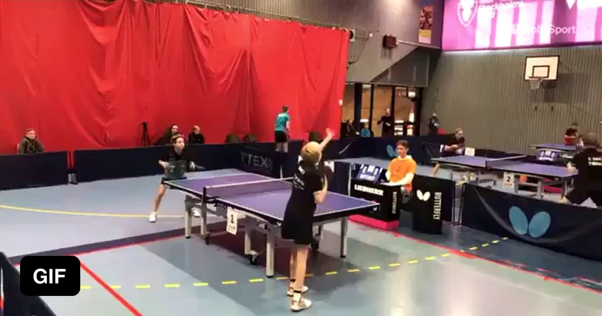 This is how Table Tennis is meant to be - 9GAG