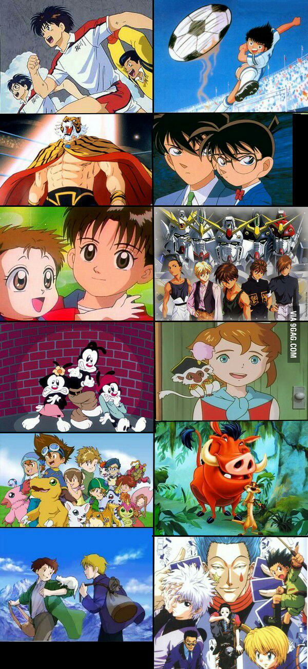 My childhood cartoons... recognize any? - 9GAG