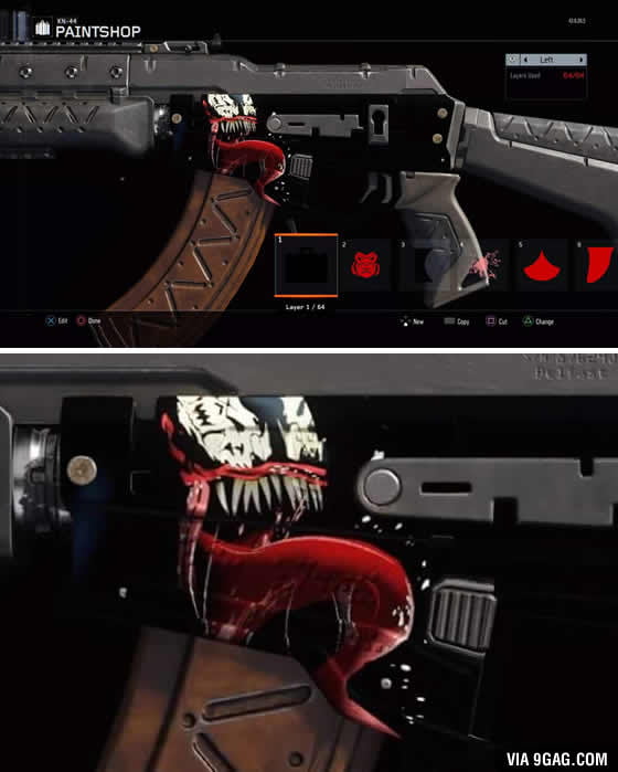 (Black Ops 3) When you spend more time designing the gun than shooting