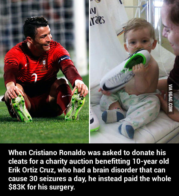 Good Guy Cristiano Ronaldo - 9GAG