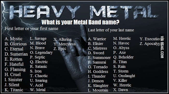 How metal are you? - 9GAG