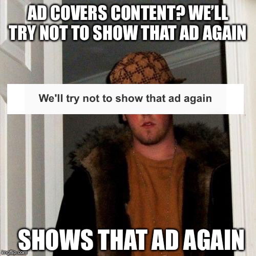 F king google ads 9GAG