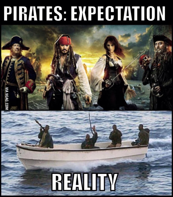 Real pirates suck! - 9GAG