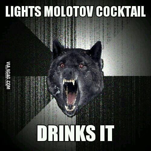 Insanity wolf strikes again - 9GAG