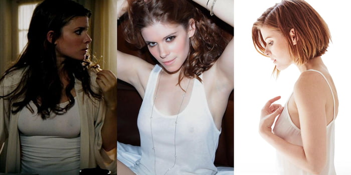 Kate Mara's great nipples really stick out in white undershirts - ...