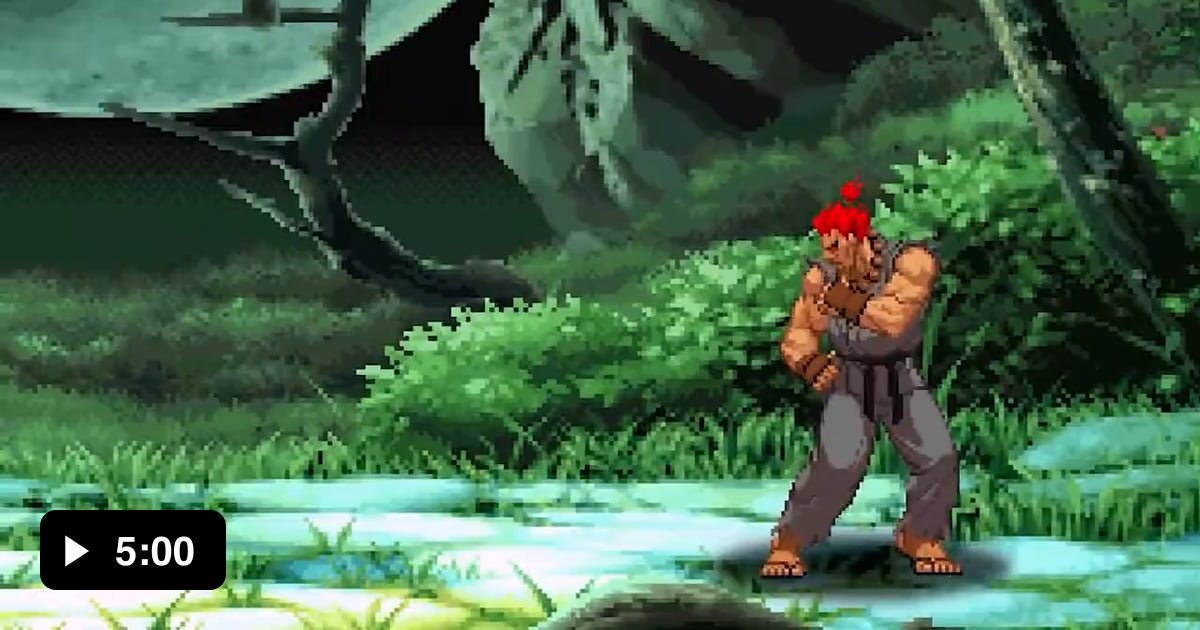 Akuma VS Rugal (Capcom VS SNK) - 9GAG