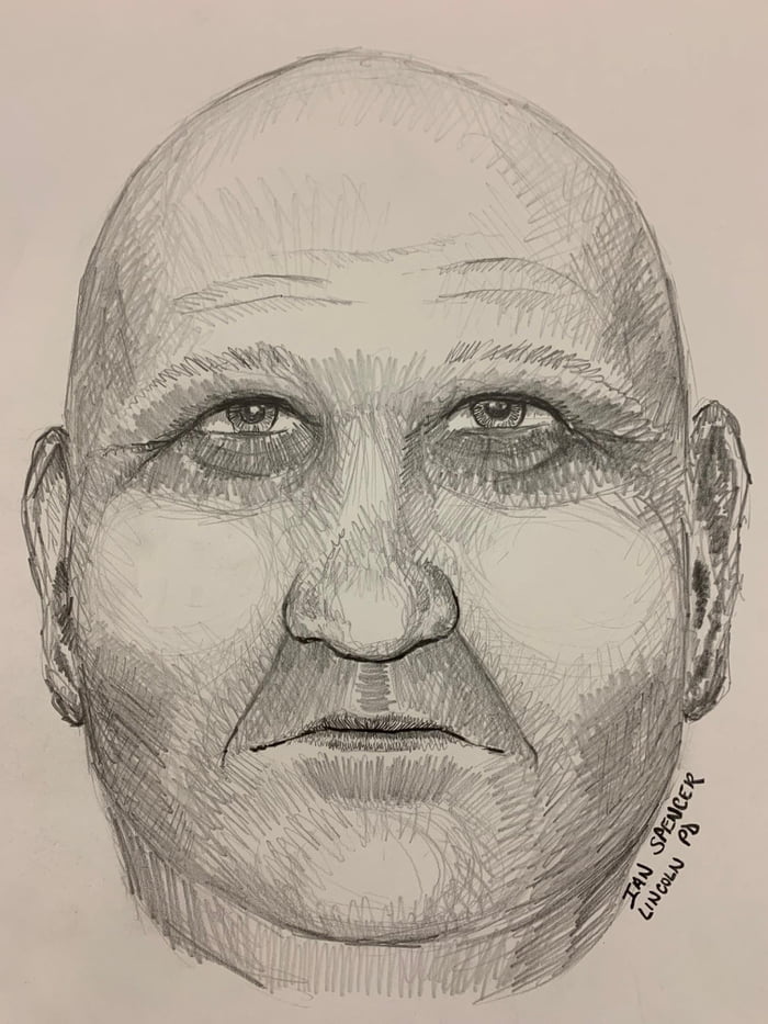 Composite Sketch Of A Man Seen Running Naked On Conservation Trails In