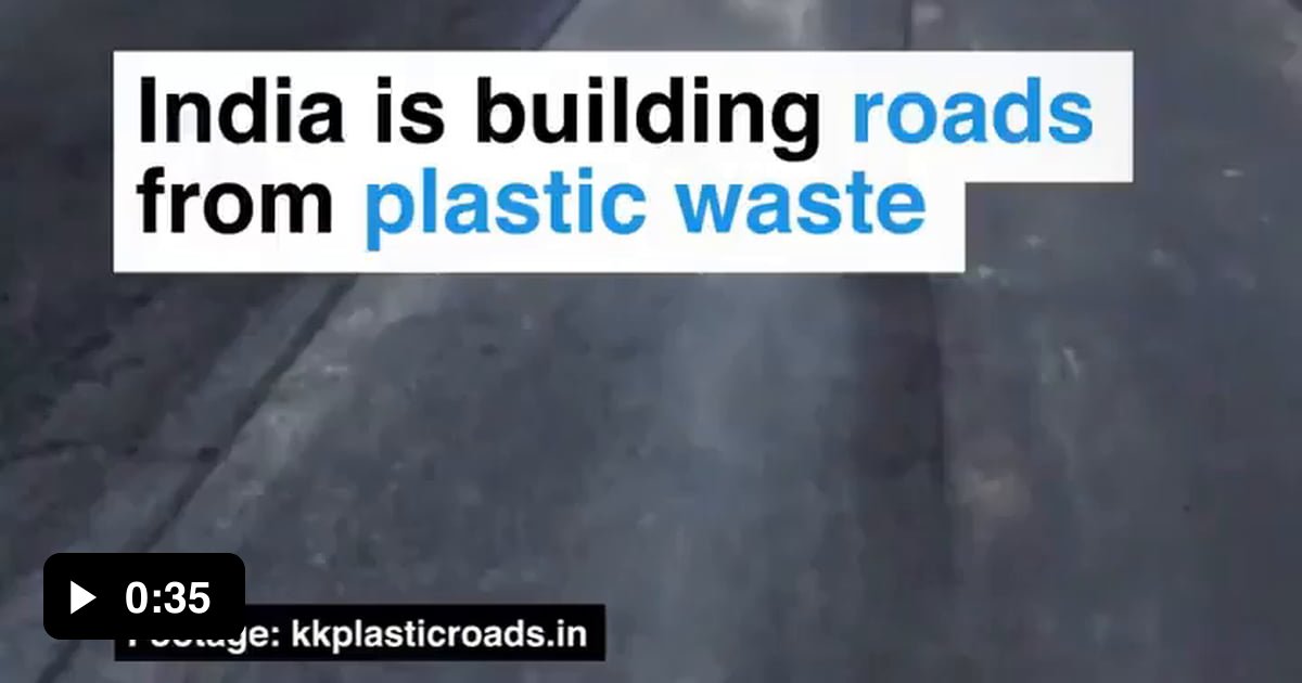 Plastic road in India | Road technology - 9GAG