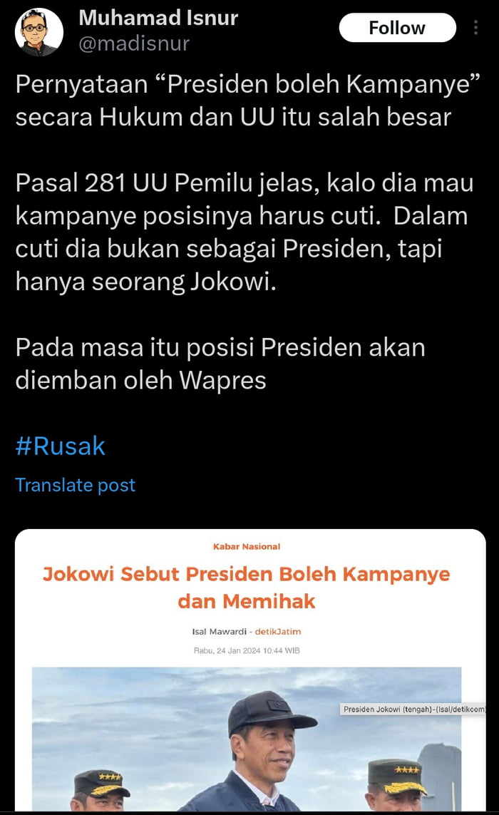 Tanggapan Resmi Dari YLBHI Perihal Statement Raja Konoha 'Presiden ...