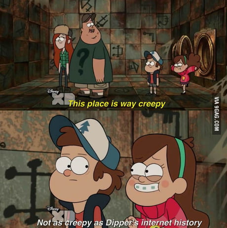 Soos And Dipper Porn - Private tab, dude - 9GAG