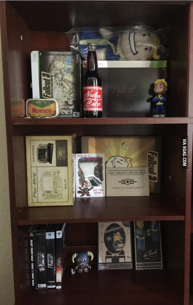 My friend's Fallout collection - 9GAG