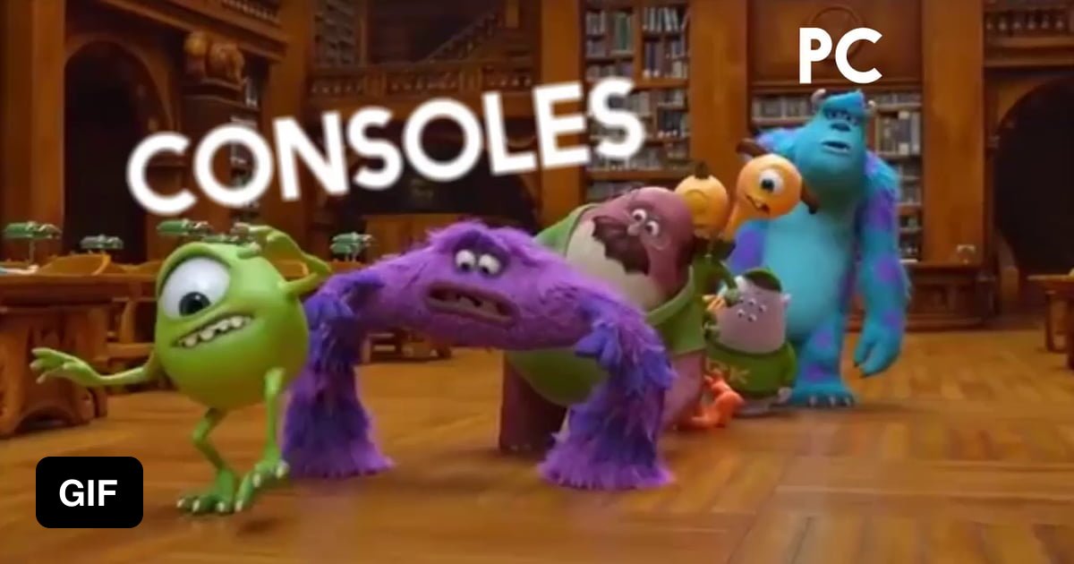 PC Goes To Consoles University 9GAG