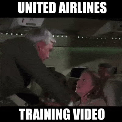 Image result for united airlines training video