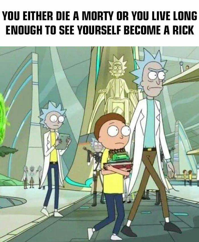 Would it be crazy if Morty was actually really smart. - 9GAG