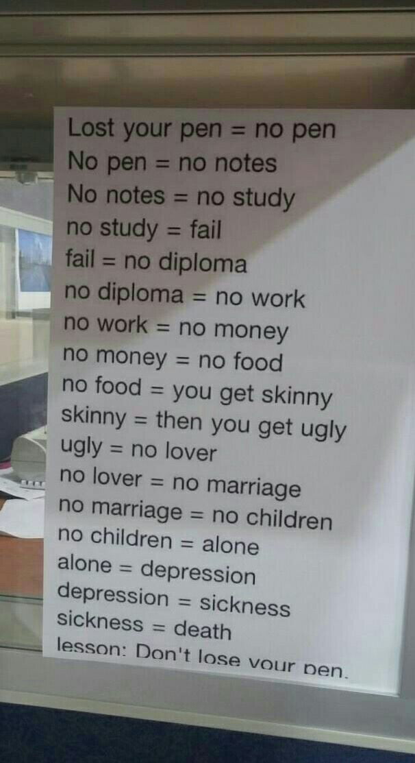 Don't lose your Pen. Lost your Pen=no Pen no Pen=no Notes картинка. Lost your Pen no Pen перевод. Стих про Lost Pen.