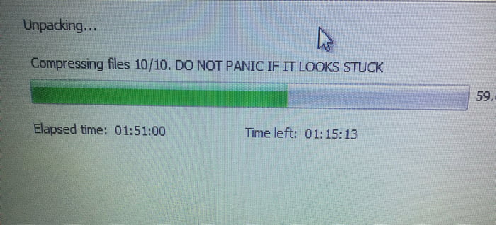 Looks stuck перевод. Do not Panic if it looks Stuck при установке. Do not Panic. Dont Panic if it looks Stuck перевод. Мем do not Panic.