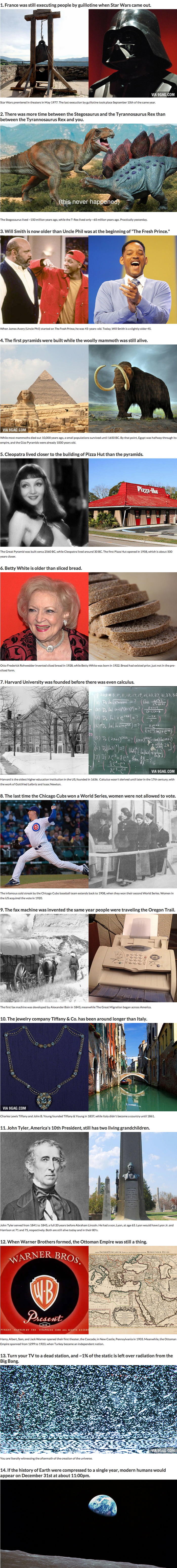 14 Mind-Blowing Facts That Will Completely Change Your Perception Of Time