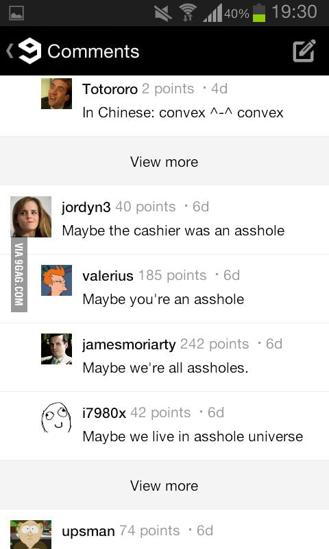 The main reason why I read comments - 9GAG