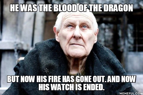 Peter Vaughan Who Played Maester Aemon Has Passed Away At The Age Of 93 9gag