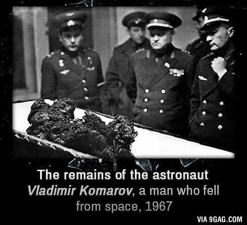 How did he fall from space? - 9GAG