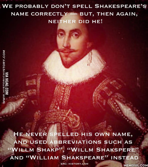 spell-check-william-shakespeare-9gag