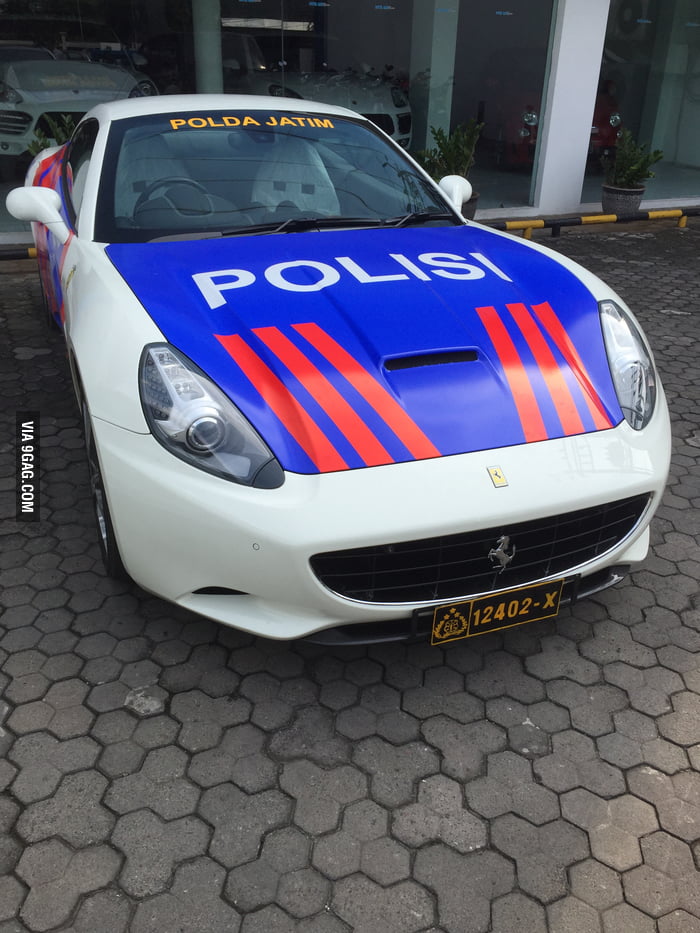 Indonesian Police Car - 9GAG