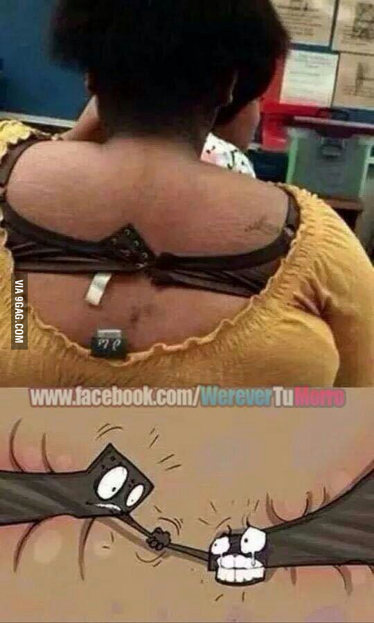 Девушка показывает грудь мем Hang in there! - 9GAG