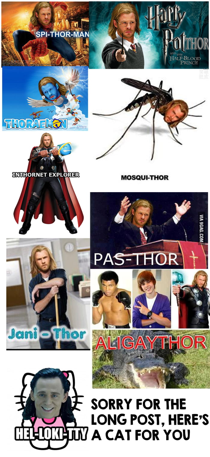 The thor legacy - 9GAG