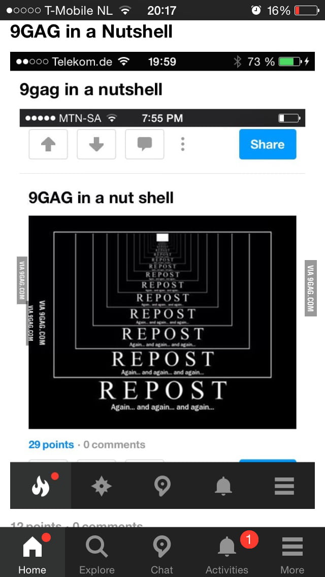 9gag in a nutshell - 9GAG