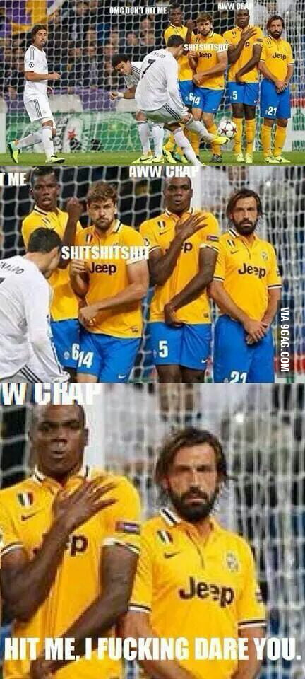 Andrea Pirlo Is Not Impressed Gag