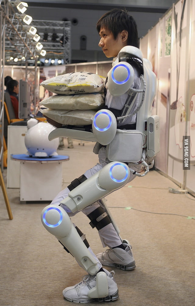 Hybrid Assistive Limb (HAL): A powered exoskeleton suit developed by