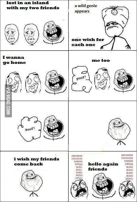 Forever alone win! - 9GAG