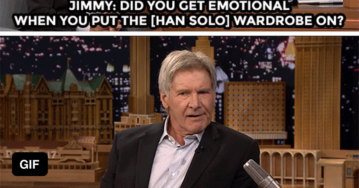 Harrison Ford Gets Real Gag