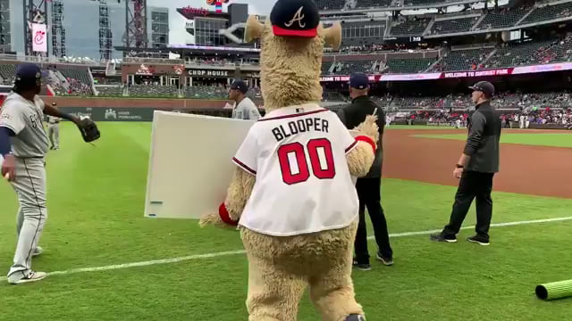 blooper braves stuffed animal