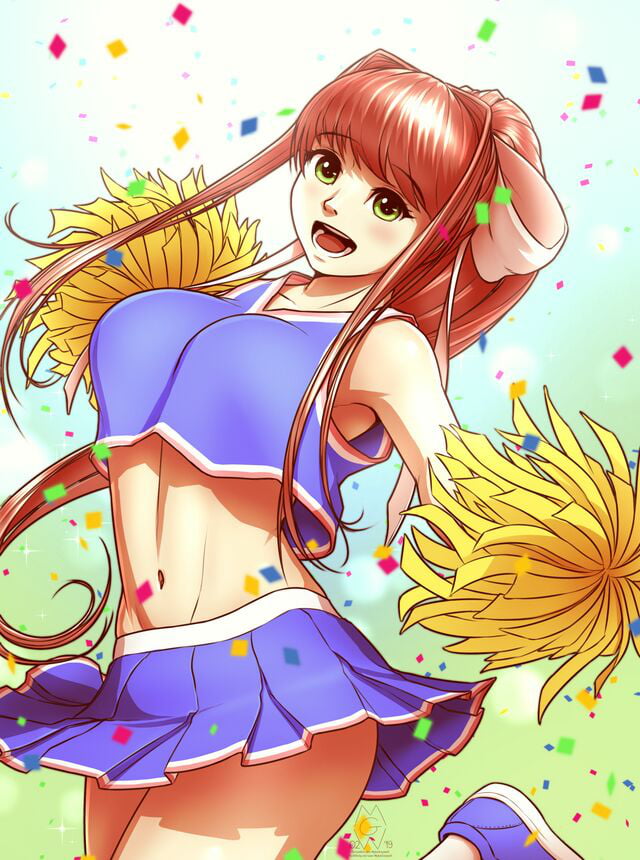 Orgasm woman anime cheerleaders